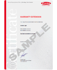 FRONIUS GEN24 SYMO Uitbreiding van de garantie tot 10 jaar FRONIUS GEN24 SYMO Uitbreiding van de garantie tot 10 jaar