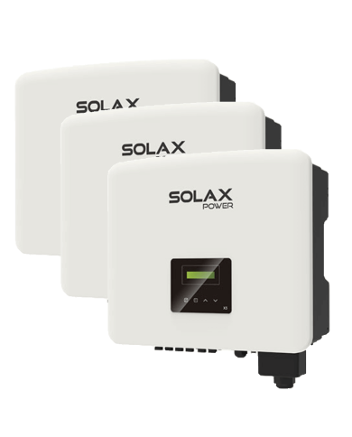 Pack 3x SolaX Zonne omvormer X3-MIC 30K G2