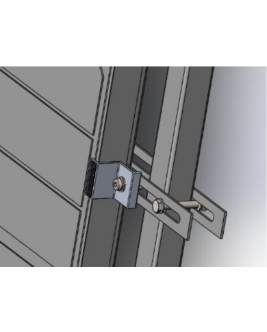 Eindklem voor balkonmontage | Alma Solar® Nr.1 van zonnepanelen online Eindklem voor balkonmontage | Alma Solar® Nr.1 van zonnepanelen online