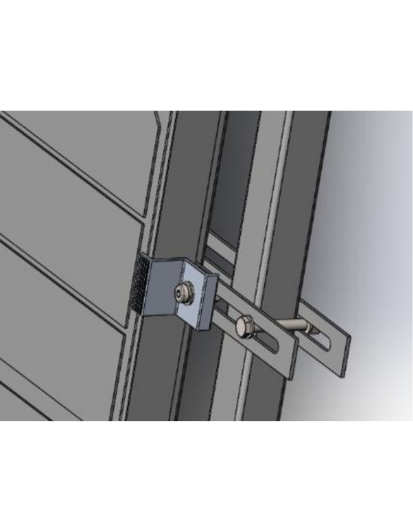 Eindklem voor balkonmontage | Alma Solar® Nr.1 van zonnepanelen online Eindklem voor balkonmontage | Alma Solar® Nr.1 van zonnepanelen online