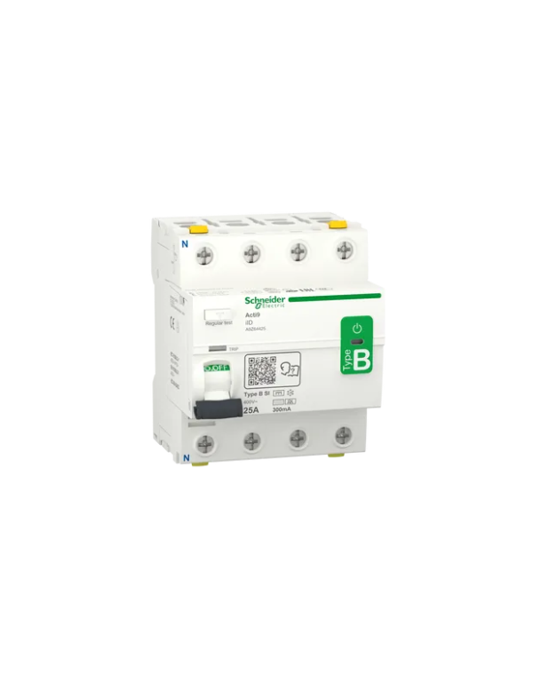 A9Z64425 - aardlekschakelaar - 4P - 25A - 300mA - type B-SI | Alma Solar® Nr. 1 van zonnepanelen online A9Z64425 - aardlekschakelaar - 4P - 25A - 300mA - type B-SI | Alma Solar® Nr. 1 van zonnepanelen online