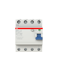 ABB F204A-63/0,3 FI Aardlekschakelaar, 63A/0,3mA, 4-Pool