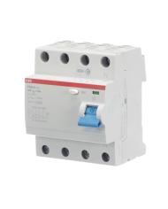ABB F204A-40/0,3 FI Aardlekschakelaar 4 pool 40/0,3A ABB F204A-40/0,3 FI Aardlekschakelaar 4 pool 40/0,3A