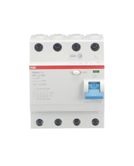 ABB F204A-40/0,3 FI Aardlekschakelaar 4 pool 40/0,3A ABB F204A-40/0,3 FI Aardlekschakelaar 4 pool 40/0,3A