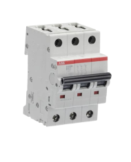 ABB S200M MCB Miniatuur stroomonderbreker Type B, 3-polig 63A 440V, afschakelcapaciteit 10 kA Systeem Pro M Compact