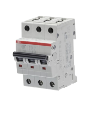 ABB S200M MCB Miniatuur stroomonderbreker Type B, 3-polig 63A 440V, afschakelcapaciteit 10 kA Systeem Pro M Compact