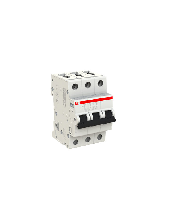 ABB S203M-B40 stroomonderbreker 3P 40A B-karakteristiek, 10 kA