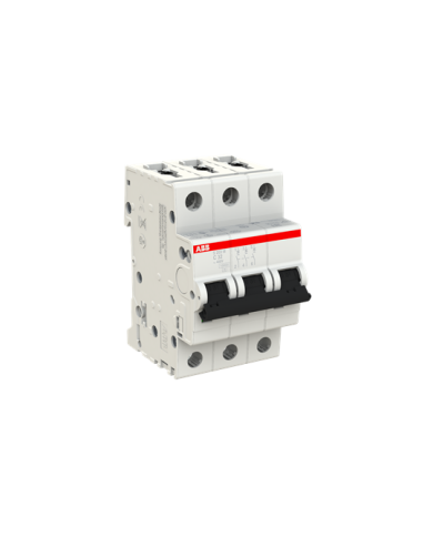 ABB S203M-C32 stroomonderbreker 3P 32A C-karakteristiek, 10 kA ABB S203M-C32 stroomonderbreker 3P 32A C-karakteristiek, 10 kA