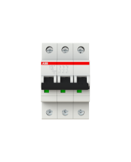 ABB S203M-C32 stroomonderbreker 3P 32A C-karakteristiek, 10 kA