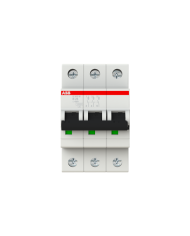 ABB S203M-B25 stroomonderbreker 3P 25A B-karakteristiek, 10 kA