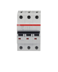 ABB S203M-C25 stroomonderbreker 3P 25A C-karakteristiek, 10 kA