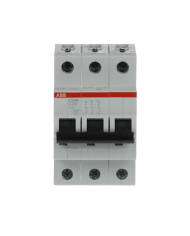 ABB S203M-C20 stroomonderbreker 3P 20A C-karakteristiek, 10 kA