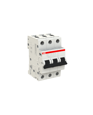 ABB S203M-C16 stroomonderbreker 3P 16A C-karakteristiek, 10 kA ABB S203M-C16 stroomonderbreker 3P 16A C-karakteristiek, 10 kA