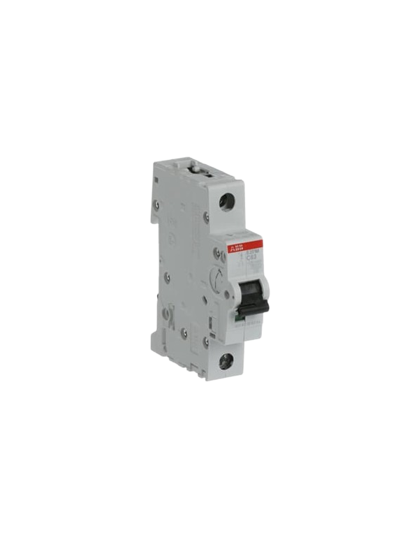 ABB S201M-C63 stroomonderbreker 1P 63A C-karakteristiek, 10 kA