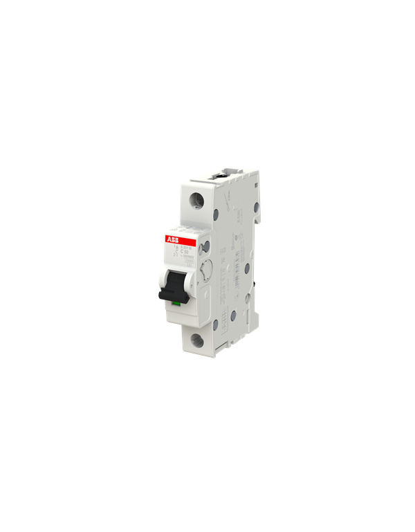ABB S201M-C50 stroomonderbreker 1P 50A C-karakteristiek, 10 kA