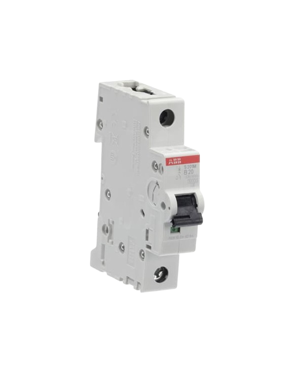 ABB S201M-B20 stroomonderbreker 1P 20A B-karakteristiek, 10 kA