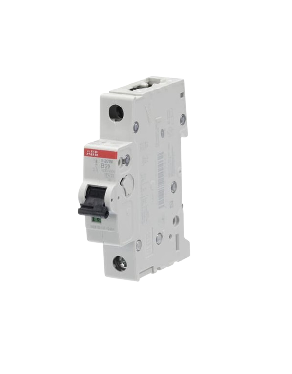 ABB S201M-B20 stroomonderbreker 1P 20A B-karakteristiek, 10 kA