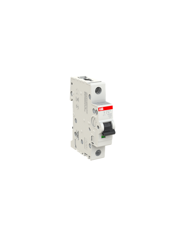 ABB S201M-C16 stroomonderbreker 1P 16A C-karakteristiek, 10 kA