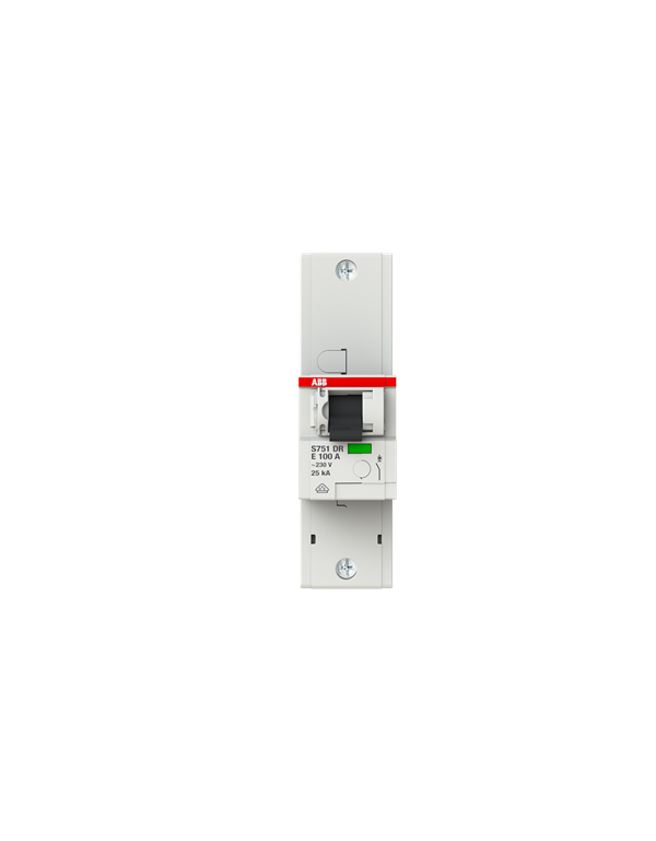 ABB S751 DR E100 1P Selectieve miniatuur stroomonderbreker 100A
