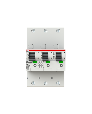 ABB S751/3DR-E40 Hoofdschakelaar, selectief, 40 A, 3 x 1 pool