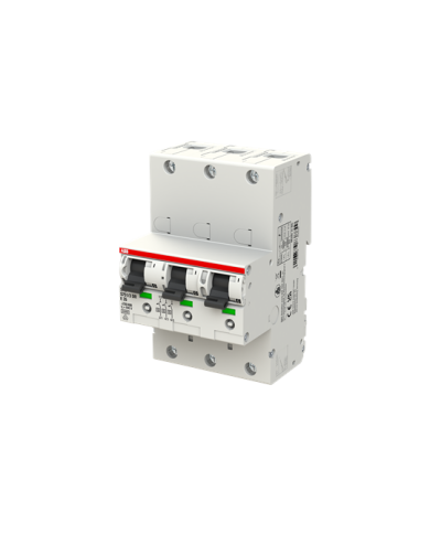 ABB S751/3DR-E35 Selectieve hoofdschakelaar LS SHU E-Char., 25kA, 35A, 3x1Pole ABB S751/3DR-E35 Selectieve hoofdschakelaar LS SHU E-Char., 25kA, 35A, 3x1Pole