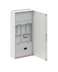 Striebel & John DD27V11B Compleet kabinet voor 40A 1 meter & 1 reserve, 48TE, BH3, 2-veld 16 mm²