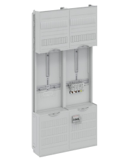 Striebel & John DF27U11B Compleet veld 40A 1 meter & 1 reserve, 48TE, BH3, 2-veld, 16 mm²