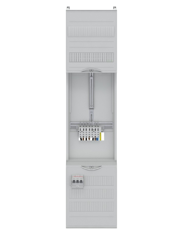 Striebel & John DF17U1B Compleet veld 40A 1 meter, 24TE, BH3, 1-veld, 16mm²