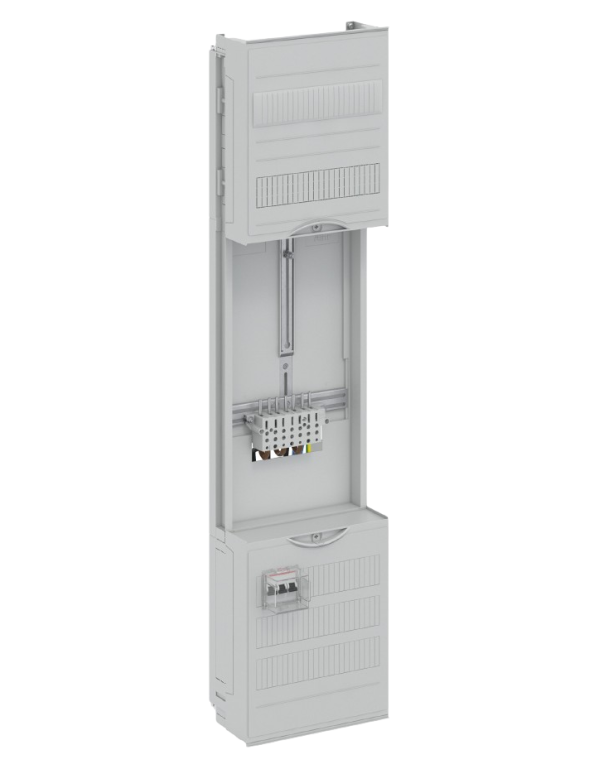 Striebel & John DF17U1B Compleet veld 40A 1 meter, 24TE, BH3, 1-veld, 16mm²