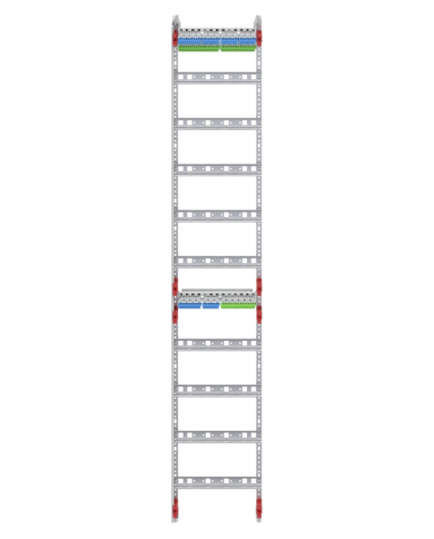 Striebel & John FV19 Verdeelveld 9-rij 108TE, BH5, 1-veld