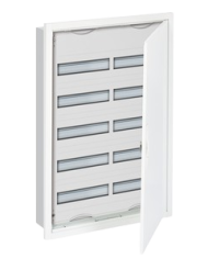 Striebel & John U52 Ingebouwde kleine verdeelkast 5-rij IP31, 834 x 560 x 120 mm, 120TE, 2-veld