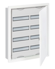 Striebel & John U42 Ingebouwde kleine verdeelkast 4-rij IP31, 684 x 560 x 120 mm, 96TE, 2-veld