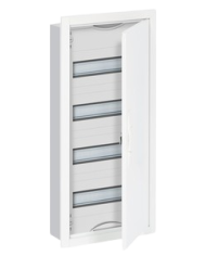 Striebel & John U41 Ingebouwde kleine verdeelkast 4-rij IP31, 310 x 684 x 120 mm, 48TE, 1-veld