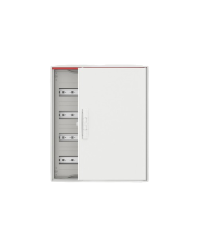 Striebel & John CA24V Wandgemonteerde kleine verdeelkast 4-rij IP44, 550 x 650 x 160 mm, 96TE, 2-veld