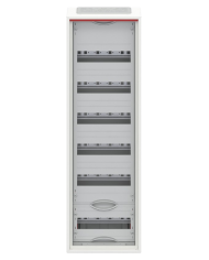 Striebel & John CA16V Wandgemonteerde kleine verdeelkast 6-rij IP44, 300 x 950 x 160 mm, 72TE, 1-veld