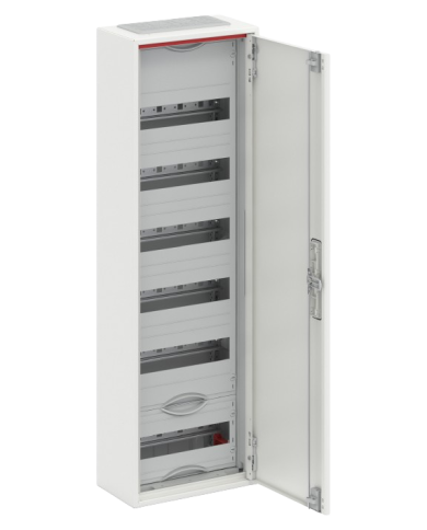 Striebel & John CA16V Wandgemonteerde kleine verdeelkast 6-rij IP44, 300 x 950 x 160 mm, 72TE, 1-veld