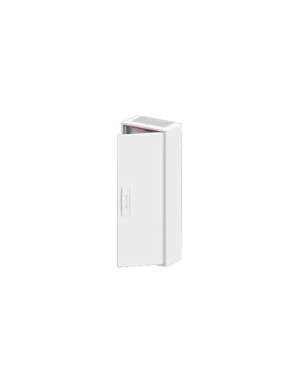 Striebel & John CA15V Wandgemonteerde kleine verdeelkast 5-rij IP44, 300 x 800 x 160 mm, 60TE, 1-veld