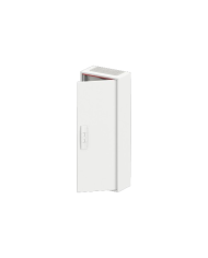 Striebel & John CA15V Wandgemonteerde kleine verdeelkast 5-rij IP44, 300 x 800 x 160 mm, 60TE, 1-veld