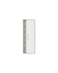 Striebel & John CA15V Wandgemonteerde kleine verdeelkast 5-rij IP44, 300 x 800 x 160 mm, 60TE, 1-veld