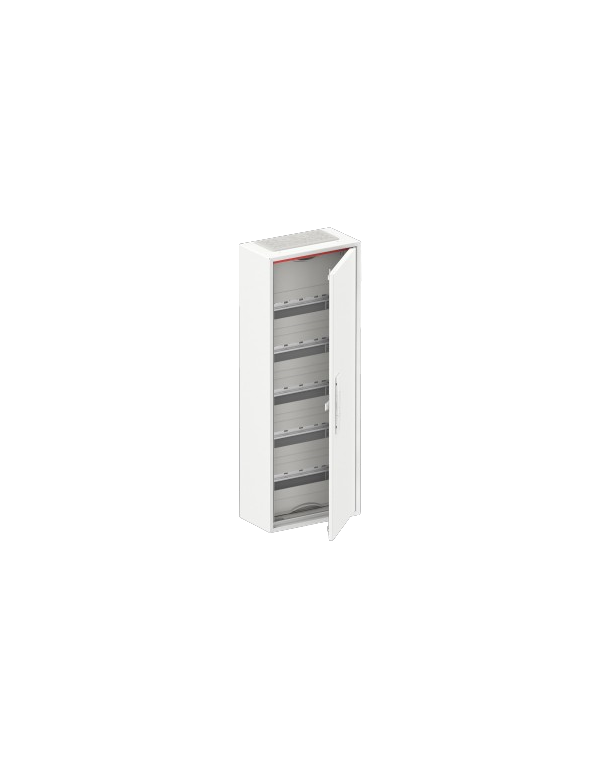 Striebel & John CA15V Wandgemonteerde kleine verdeelkast 5-rij IP44, 300 x 800 x 160 mm, 60TE, 1-veld