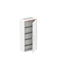 Striebel & John CA14V Wandgemonteerde kleine verdeelkast 4-rij IP44, 300 x 650 x 160 mm, 48TE, 1-veld