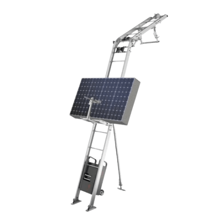 3S zonnepaneellift van 21 meter
