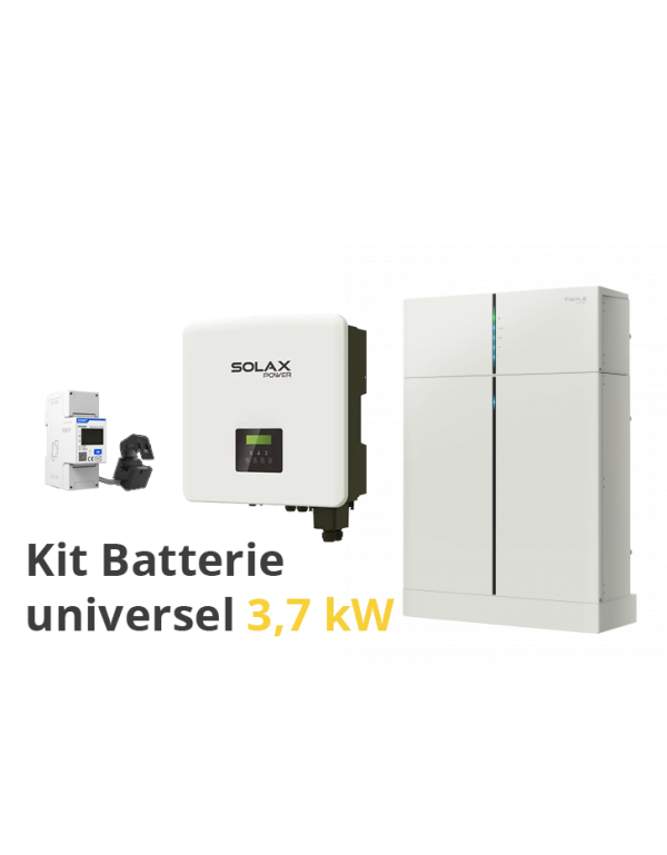 3.7kW universele batterij add-on kit | Alma Solar® Nr.1 van zonnepanelen online