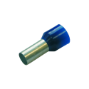 Haupa 270828 Geïsoleerde adereindhulzen 16 mm² DIN kleurenserie, lengte 18 mm, blauw