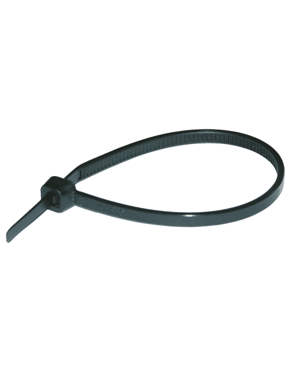 Bundelbanden zwart UV-bestendig 203x4,6mm (verpakking van 100)