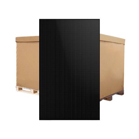 Palet van 36x SunPower P6 405W Zwart frame, witte achterkant