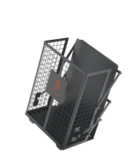 3S lift met gesloten platform zonnepanelen