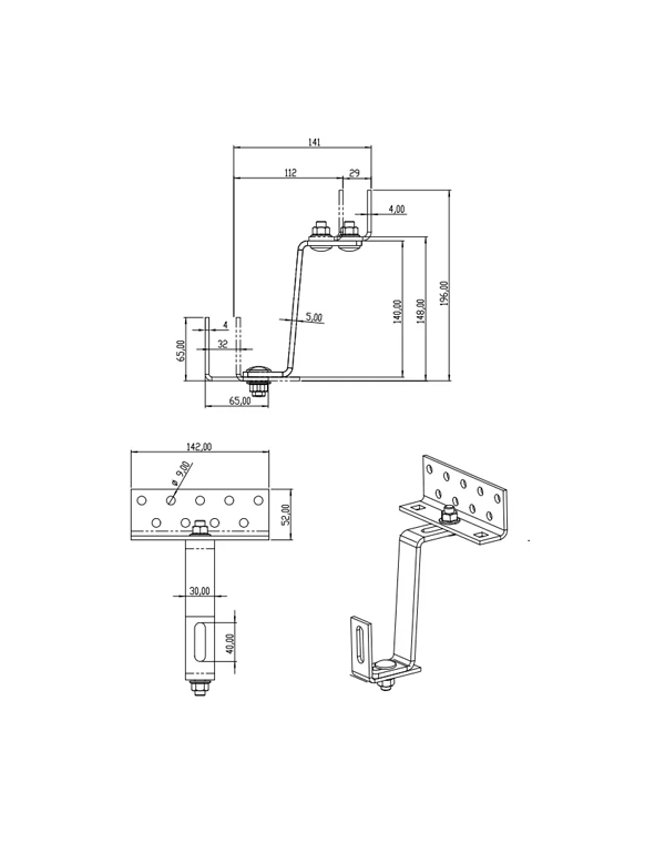I'M SOLAR haak voor Marseille tegel |​ Alma Solar® Nr.1 van zonnepanelen online