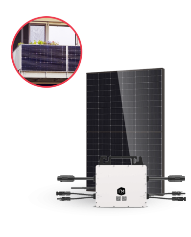 Zonnekit 1500W balkon | Alma Solar® Nr.1 van zonnepanelen online Zonnekit 1500W balkon | Alma Solar® Nr.1 van zonnepanelen online