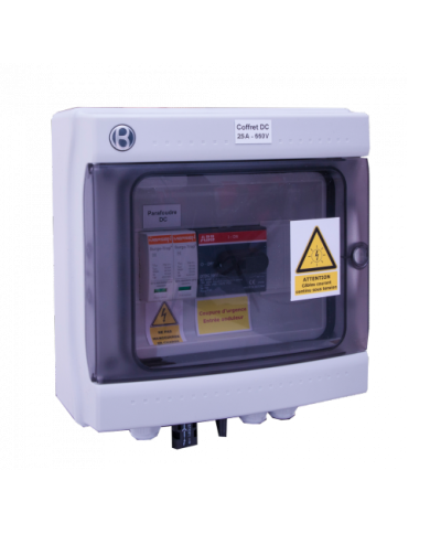 DC Stringbox 30A 600VDC voor fotovoltaïsche installatie